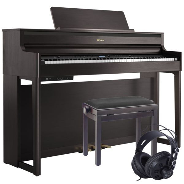 Roland HP 704 Rosentræ Digital Piano Pakkeløsning Digitalpiano dk