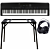 Kawai ES-920 Schwarz + Keyboard-ständer (DPS-10) & Kopfhörer