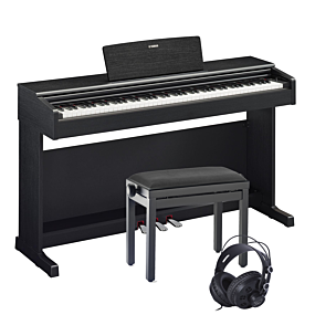 Yamaha YDP-145 Digitalpiano Schwarz Set