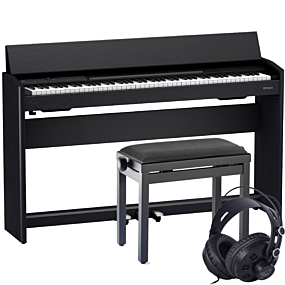 Roland F-701 Schwarz Digital Piano Set