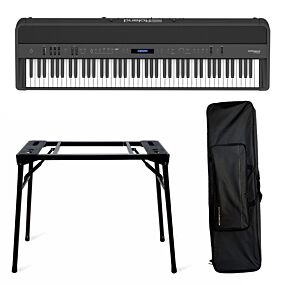 Roland FP-90X Schwarz Bag Bundle