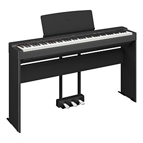 Yamaha P-225 Schwarz - Komplettes Set-Up (L-200 + LP-1)