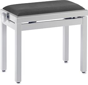 Digitalpiano DPB-100 Klavierbank Weiß Poliert