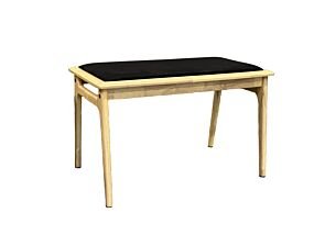 Sonora B Oak Bench (Black Seat)