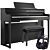Roland HP704 Digitalpiano Schwarz Set