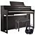 Roland HP704 Digitalpiano Rosenholz Set