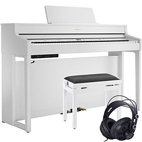 Roland HP702 Digitalpiano Weiß Set