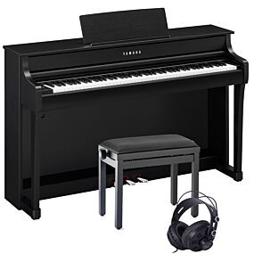 Yamaha CLP-835 Schwarz E-Piano Set