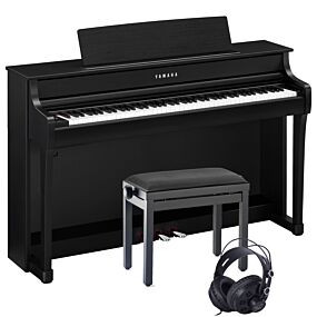 Yamaha CLP-845 Schwarz E-Piano Set