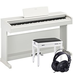 Yamaha Arius YDP-144 Digitalpiano Weiß Set
