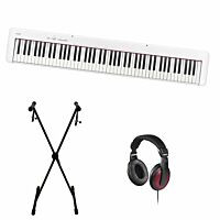 Casio CDP-S110 Weiß + X-Stand + Kopfhörer