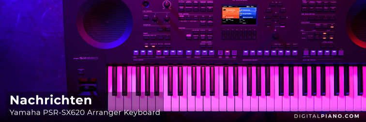 Nachrichten - Yamaha PSR-SX620