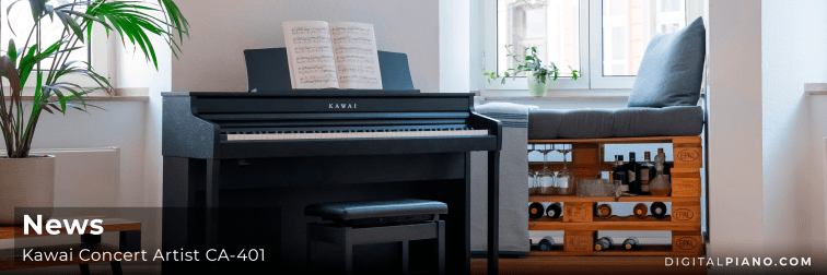 News - The new digital piano CA-401 from Kawai