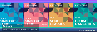 Neue Sounds für den Roland FP-E50