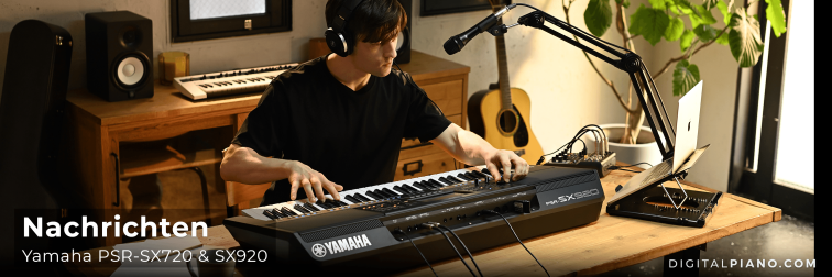 Nachrichten – Yamaha PSR-SX720 & SX920