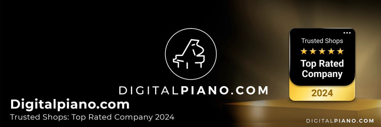 Digitalpiano.com gewinnt die Auszeichnung „Bestbewertetes Unternehmen“ 2024