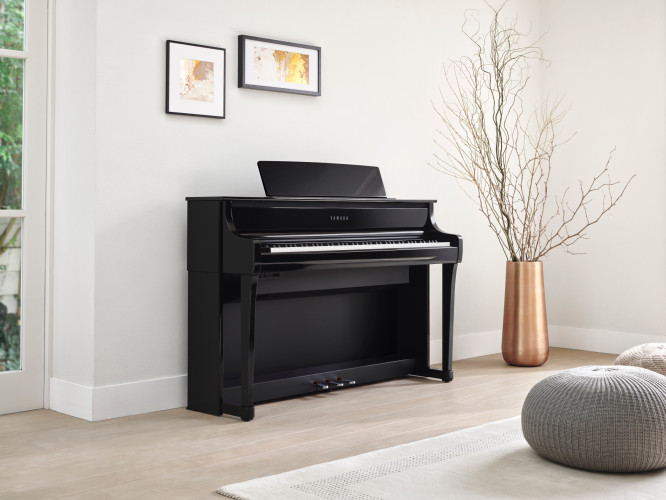 Yamaha CLP-875 Schwarz Poliert E-Piano