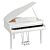 Yamaha CSP-295GP Polished White Digital Grand Piano