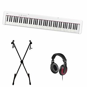 Casio CDP-S110 Blanc + Support + Écouteurs