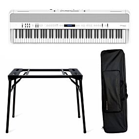 Roland FP-90X White Bag Bundle