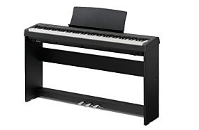 Kawai ES-110 Piano Numérique Noir avec Pédale Triple & Support 