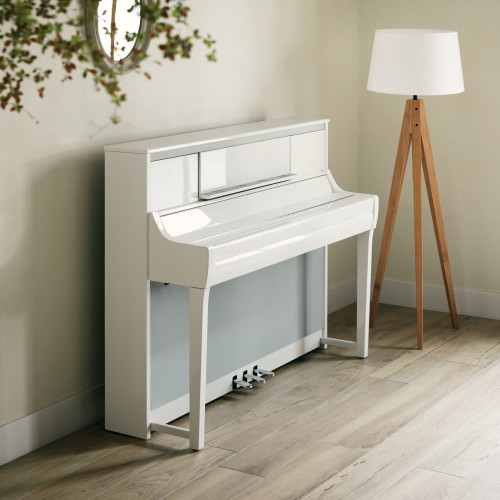 Yamaha CSP-295 Polished White Digital Piano