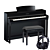 Yamaha CLP-745 Schwarz Poliert E-Piano Set