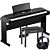 Yamaha DGX-670 Schwarz E-Piano Set