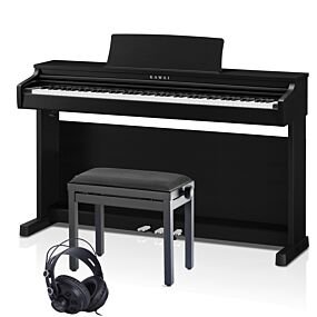 Kawai CX-202 Schwarz E-Piano Set