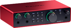 Focusrite Scarlett 2i2 4th Gen
