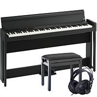 Korg C1 Schwarz E-Piano Set