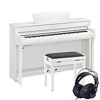 Yamaha CLP-745 Weiß E-Piano Set