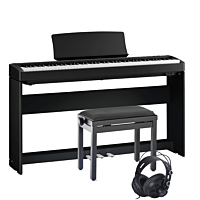 Kawai ES-120 Schwarz E-Piano Set