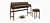 Roland Kiyola KF-10 Digitalpiano Walnut