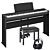 Yamaha P-225 Schwarz E-Piano Set