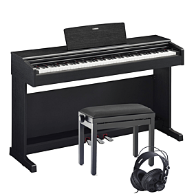 Yamaha YDP-145 Schwarz E-Piano Set
