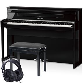 Kawai CA-99 Digital Piano Schwarz Poliert Set
