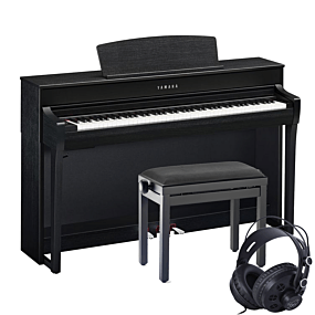 Yamaha CLP-745 Schwarz E-Piano Set