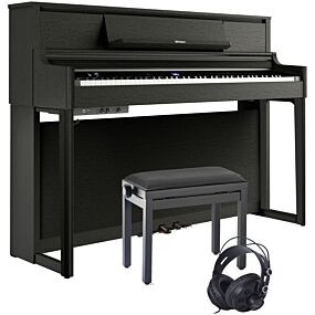 Roland LX-5 Charcoal Black E-Piano Set