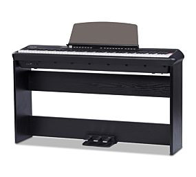 Pearl River P-200 Schwarz Digital Piano (Inkl. Ständer + 3-Pedal)