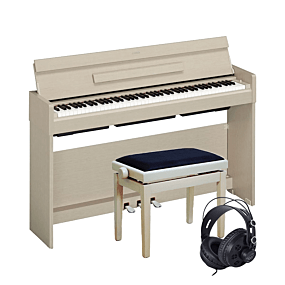 Yamaha YDP-S35 Esche Weiß E-Piano Set
