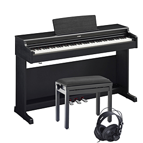 Yamaha YDP-165 Schwarz E-Piano Set