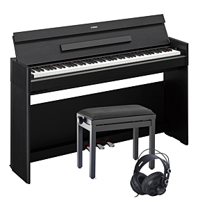 Yamaha YDP-S55 Schwarz E-Piano Set