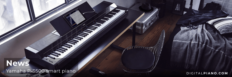 News - Yamaha P-S500 smart piano