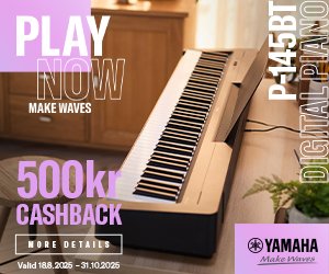 Yamaha P-145BT Svart Digital Piano