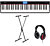 Roland GO:PIANO (GO-61P) + Stand + Headphones (Hama)