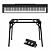 Yamaha P-225 Black + Stand (DPS10) + Pedals (FC35)