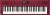 Roland GO:KEYS 3 Dark Red