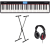 Roland GO:PIANO (GO-61P) + Stand + Headphones (Hama)