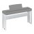 Yamaha L-515 White - Stand for P-515/P-525